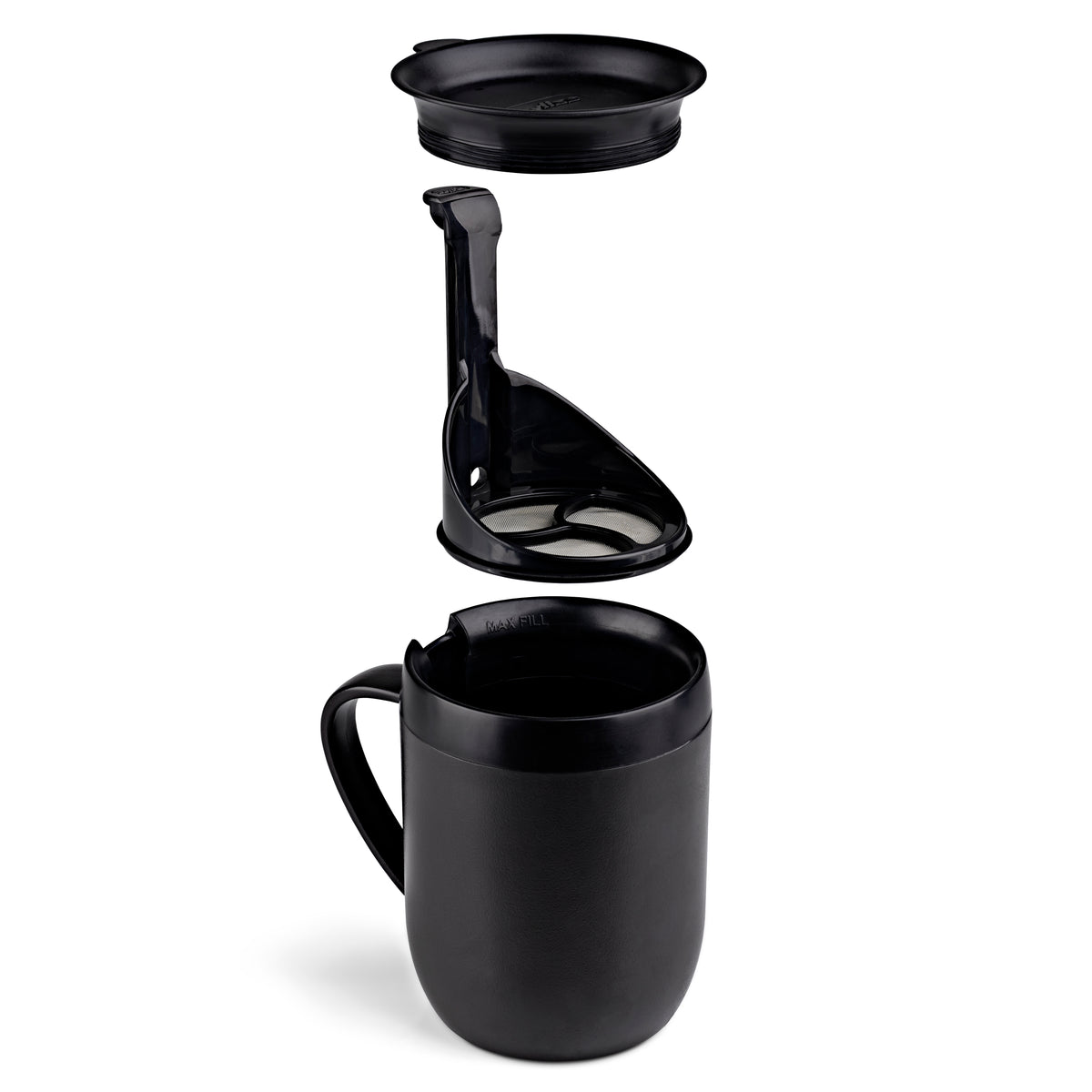 Travel cafetiere & mug